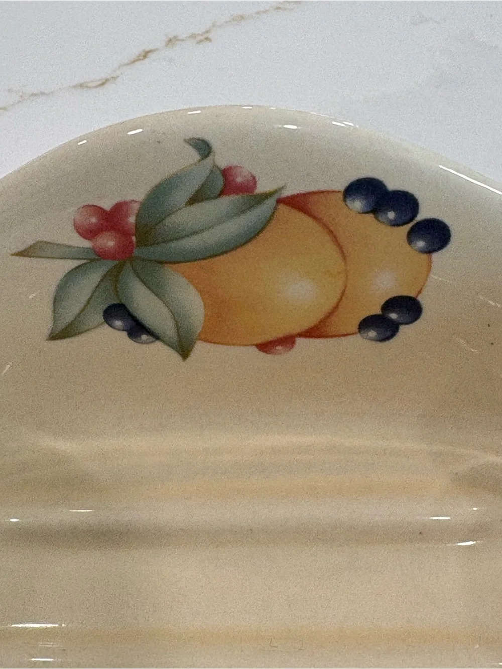 Vintage Corelle Abundance Soap Dish. 1990’s.